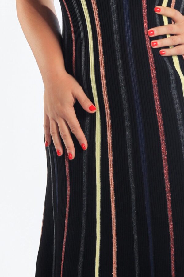 Vestido listrado